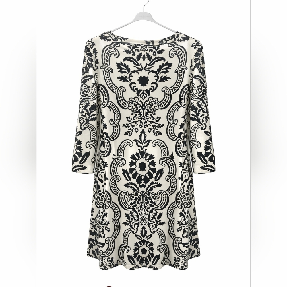 BELLAMIE PAISLEY PRINT SHIFT DRESS. - Picture 5 of 6
